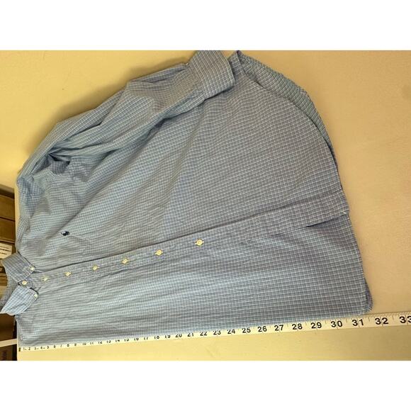 Ralph Lauren Blake Cotton Button Down Shirt L Pony Preppy Old Money Quiet Luxury - Picture 8 of 9